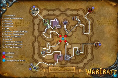 wotlk naxx|wow naxxramas map.